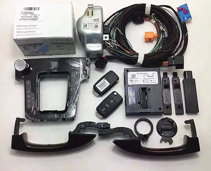 Система запуска и остановки двигателя Kessy БЕСКЛЮЧЕВОЙ вход кабельный провод для