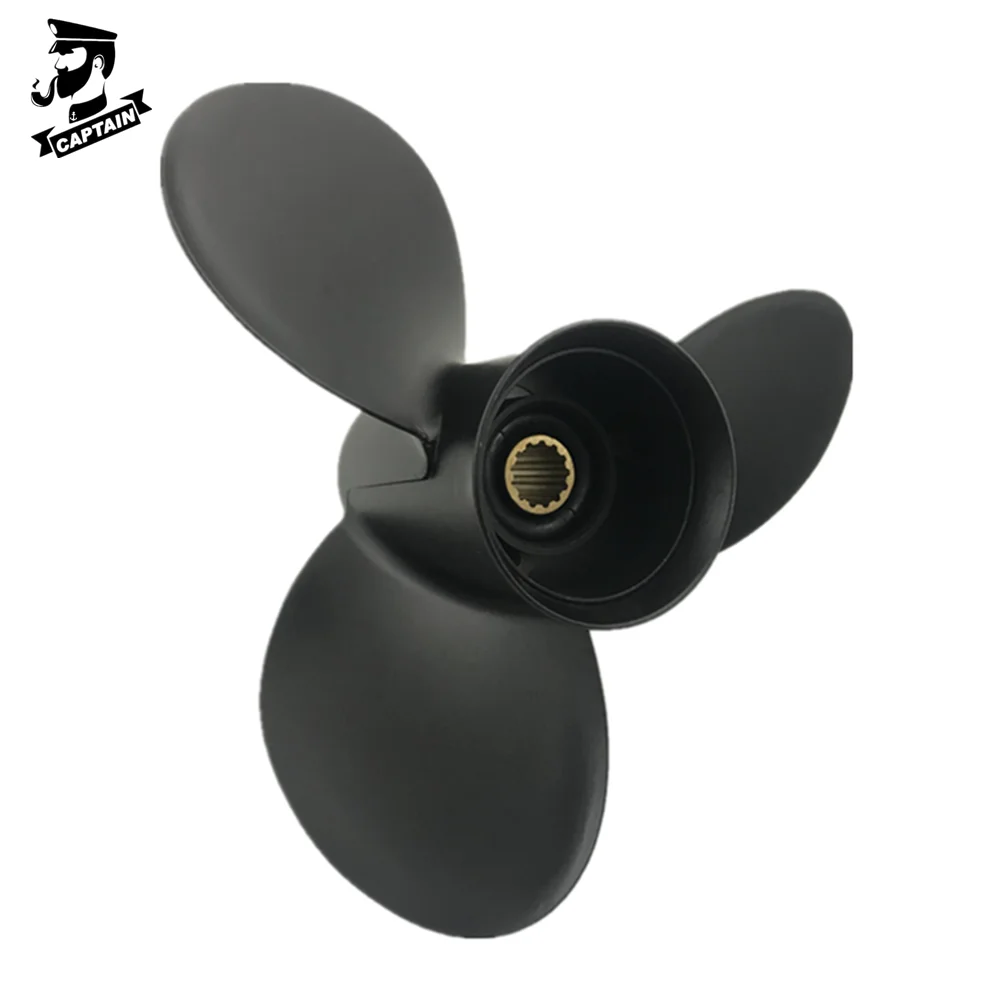 Подвесной Двигатель Captain Propeller 13 1/2X15 подходит для Suzuki DF70A DF80A DF90 DF100 DF115 DF140 tooth Spline