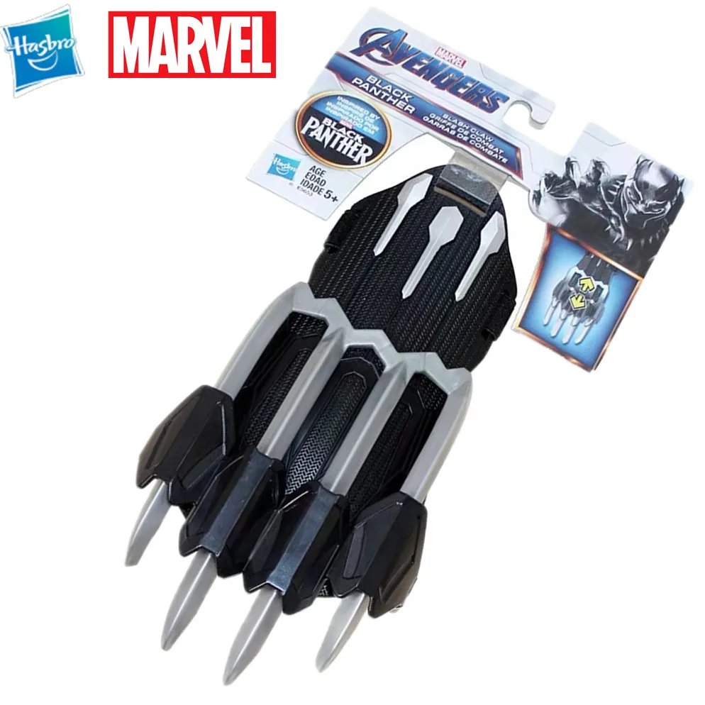 

Hasbro Marvel Avengers 4 Endgame Black Panther Basics Panther Claw Costume Toy Children Gift Decompression Toys E5653