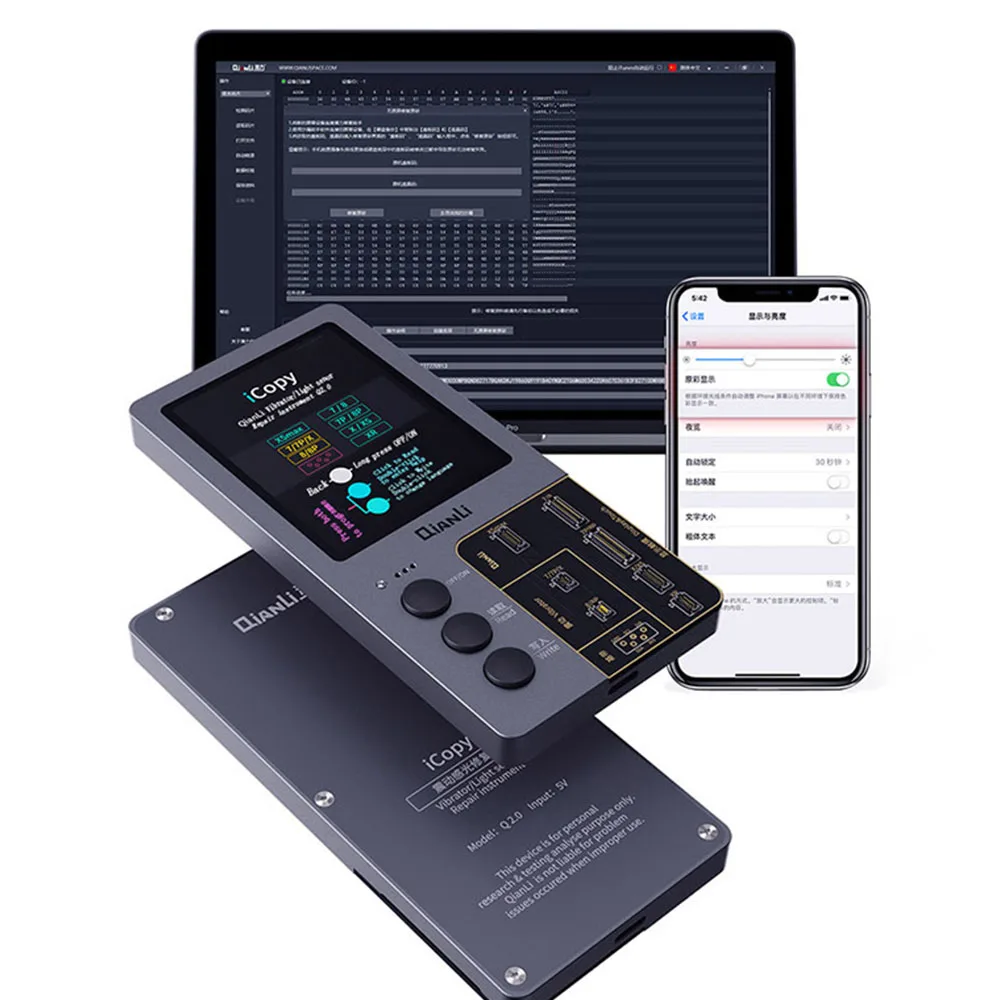Программатор iCopy Plus для ремонта iPhone ЖК экран оригинального цвета XR XSMAX XS 8P 8 7P 7