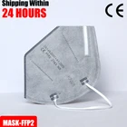 Маска FFP2 5 слоев CE FPP2, 50-200 шт., маска для лица, одобренная FPP2, маски fpp2 черно-белая многоразовая маска KN95 для рта