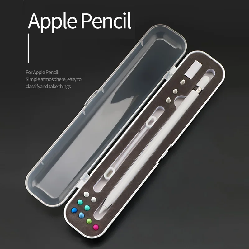 Пенал для Apple Pencil 1/2 чехол коробка хранения защитный карандашей стилус 1 2