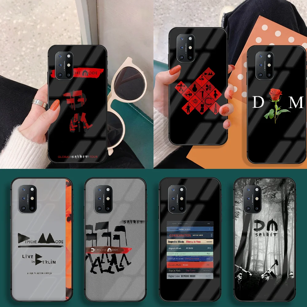 Чехол для телефона из закаленного стекла Depeches с режимами повязки DM Oneplus 5 6 7 8 9 T Pro