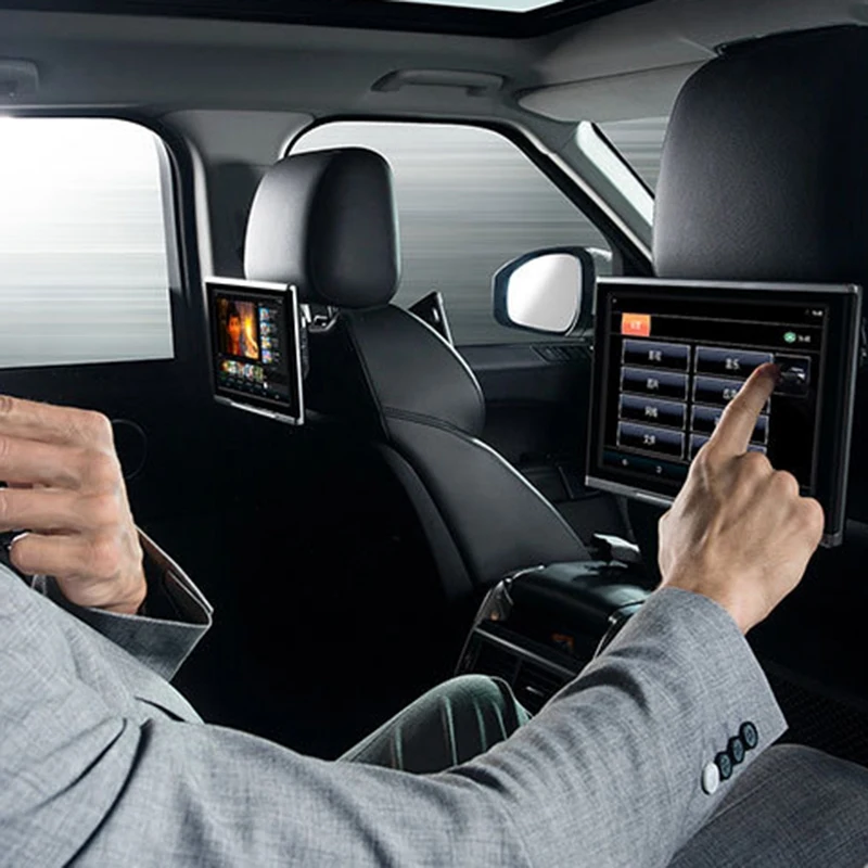 Android 8 1 автомобильный dvd-плеер подголовник монитор для BMW X5 (F15) X6 2014 Автомобильный