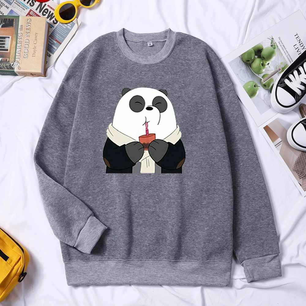

Cute Bear Hoodie Fashion Streetwear Brand Men's Hoodies Men Sweatshirt Crewneck Hommes Sudaderas Autumn Winter Tops Pullovers