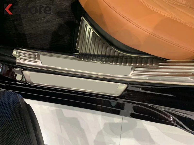 Накладка на порог из нержавеющей стали для Toyota Avalon 2019 2020|Хромирование| |