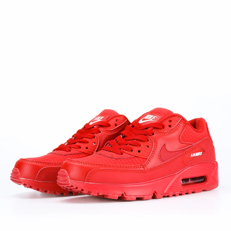 Оригинальные мужские кроссовки для бега от NIKE AIR MAX 90, новые цветные легкие Нескользящие модные Оригинальные кроссовки AJ1285
