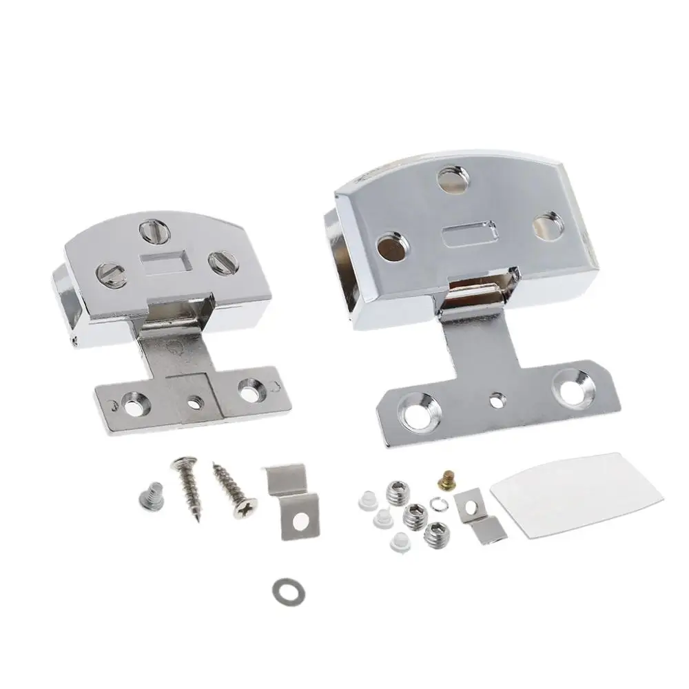 Хромированная стеклянная дверная петля шкафчик для шкафов зажим мебельная