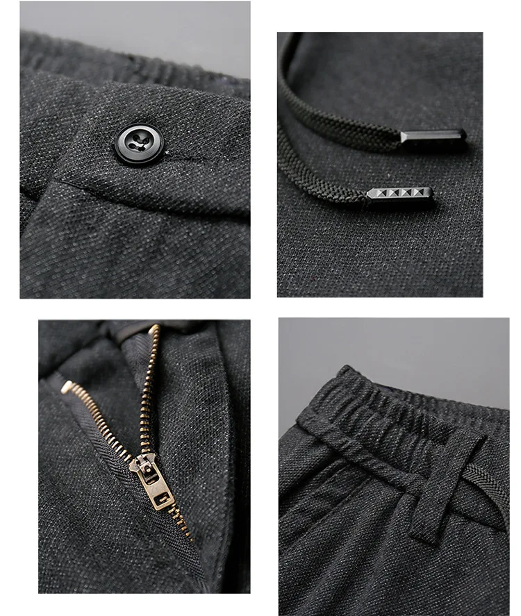 2020 Men's Casual Pants Brand Classic Full Length Suit Straight Cotton Business Man Commercial Plus Big Size 38 Trousers | Мужская