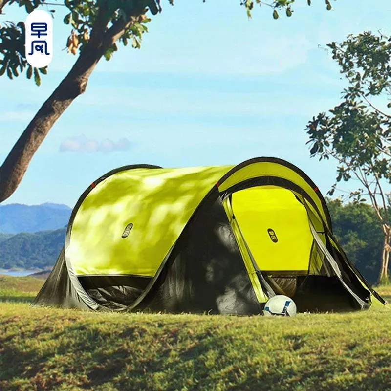 

Туристическая палатка Xiaomi на 3-4 человек, автоматическое снаряжение для отдыха на открытом воздухе, пляжа, рыбалки, Ультралегкая Автоматичес...