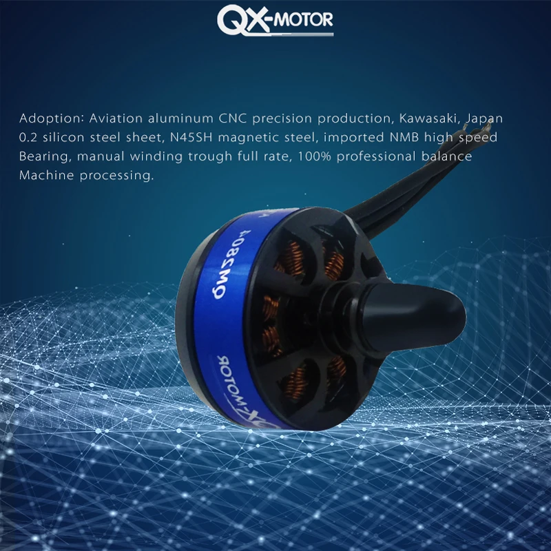 2804 2300kv бесщеточный двигатель для RC Самолет 1 шт. QX-двигатель CW/CCW безщеточные