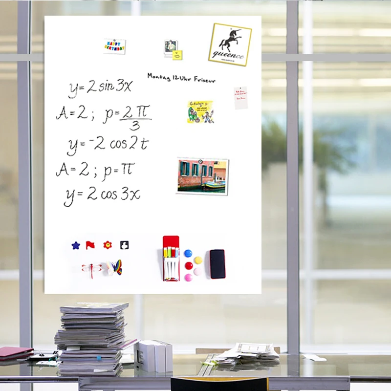 Гибкая стираемая игрушка для рисования доска Съемная белая листы письма игрушки