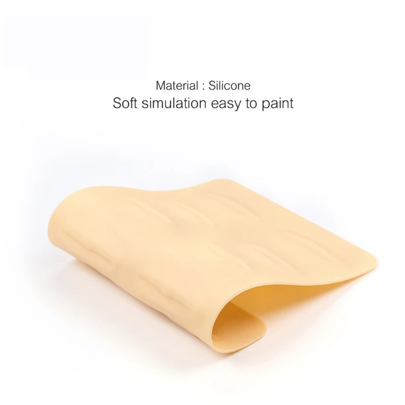 

Lips Eyeliners Silicone Fake Skins 3D Microblading Permanent Makeup Tattoo Practice Skins For Tattoo Artists and Beginner