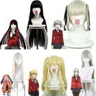 Парик джабами юмеко, компульсивный игрок, момобами, ририка, косплей, парики юмодуки Руна, костюм, парик, аксессуары