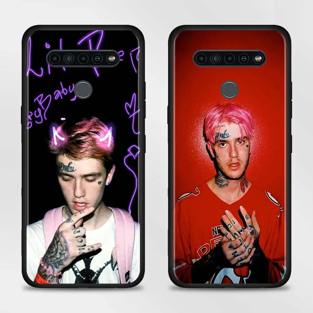 

Lil peep Mode Phone Case for LG K40 K40s K41s K50s K51s K71 K52 K42 K31 G6 G7 G8 ThinQ Q70 Cover Soft Black Shell
