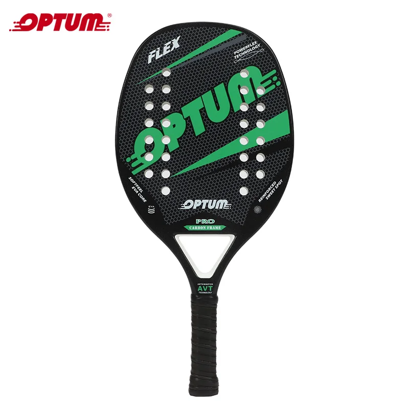 Набор ракеток для пляжа и тенниса OPTUM FLEX из углеродного волокна 2 ракетки мяча