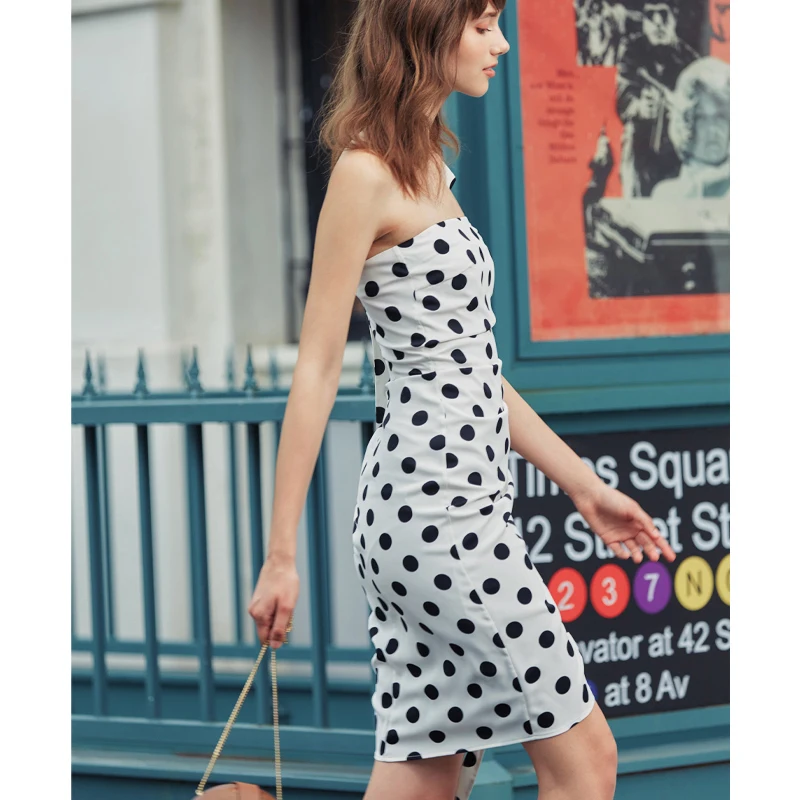 Платье AEL женское на одно плечо драпировка без рукавов Бандажное