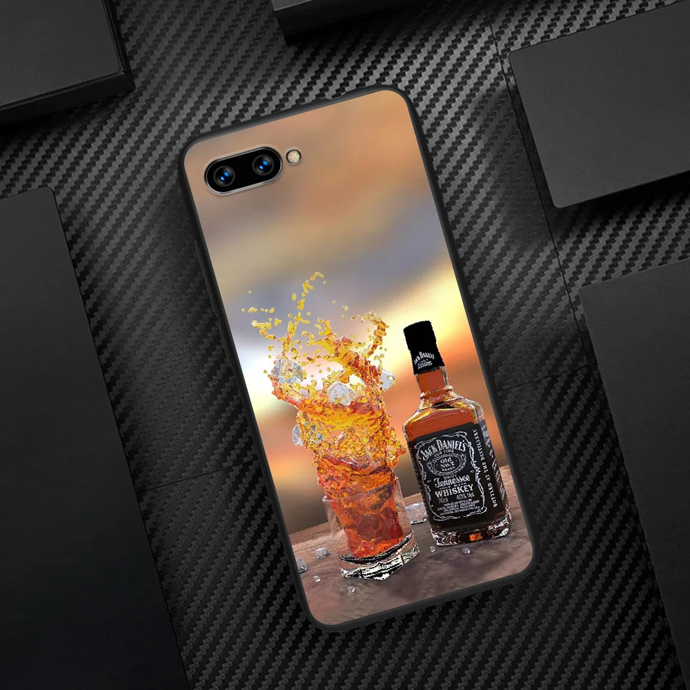 

Jack Whiskey DANIELS Alcohol Phone Case Cover Hull For HUAWEI Honor 6A 7A 7C 8 8A 8S 8x 9 9x 10 10i 20 Lite Pro black Cell