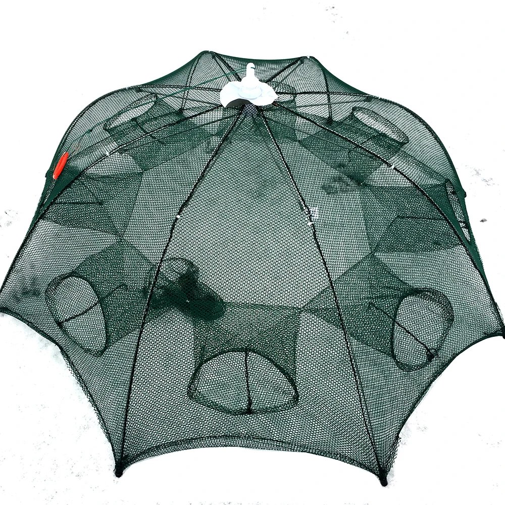 

Reinforced High-quality Casting Net Tool Rice Field Eel Loach Shellfish Crab Fresh/Saltwater Fishing Net 4/6/8/10/12/16/20 Holes