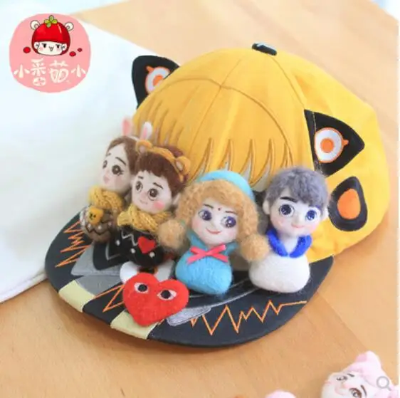 Брошь с изображением Человека шерстяной набор для рукоделия войлок игла валяние