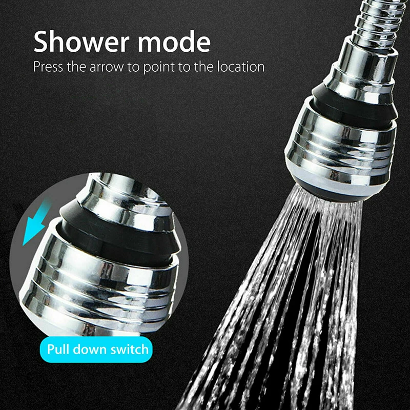 

1* Kitchen Universal Aerator Faucet Mouth Splash Proof Head Mouth Shower Water-Saving Device Splash-Proof Filte