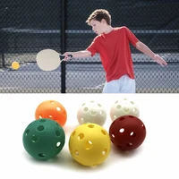 2021 new premium plastic pickle balls pickleballs with holes for indoor and outdoor sports pickleball 6pcs