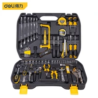 deli 79 pieces of comprehensive tools set telecommunication maintenance multi functional electronic home decoration emergency
