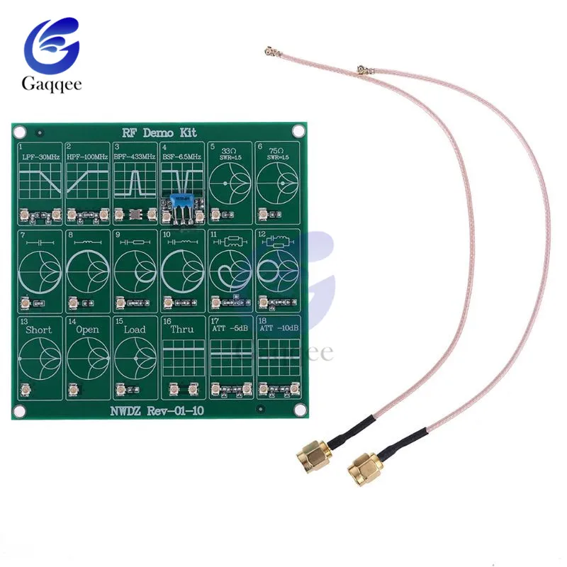 Радиочастотный демонстрационный комплект NanoVNA VNA RF тестер плата фильтр
