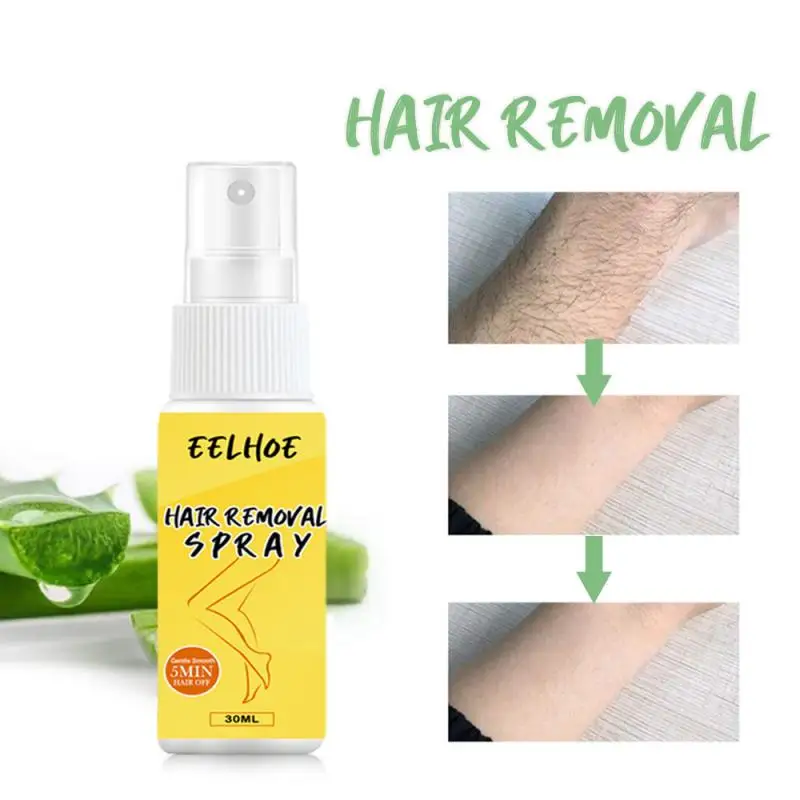 

30ml Professional Hair Removal Spray Quick Hair Removal Gentle Lasting Hair Removal Spray Depilatory Hair Removal Tool TSLM1