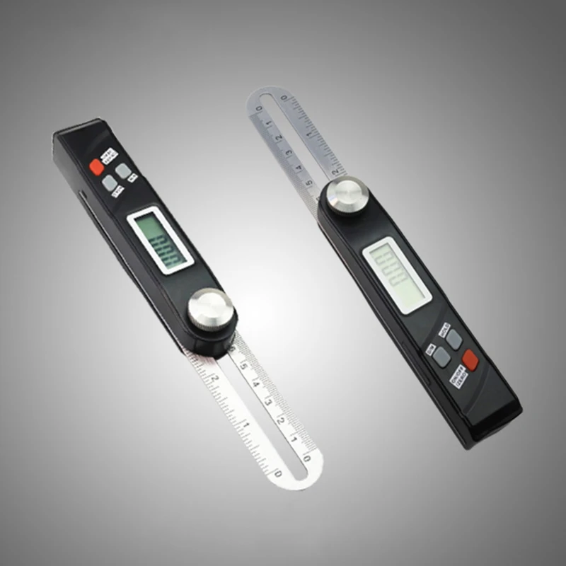

17cm/6.69inch Digital Display Square Woodworking Measuring Ruler 360 Degree Combination Horizontal T-shaped Oblique