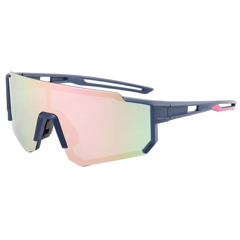 

New Style Cycling Glasses Bicycle Wind Mirror Outdoor Sports Colorful Male and Female Color-changing Polarized Sunglasses