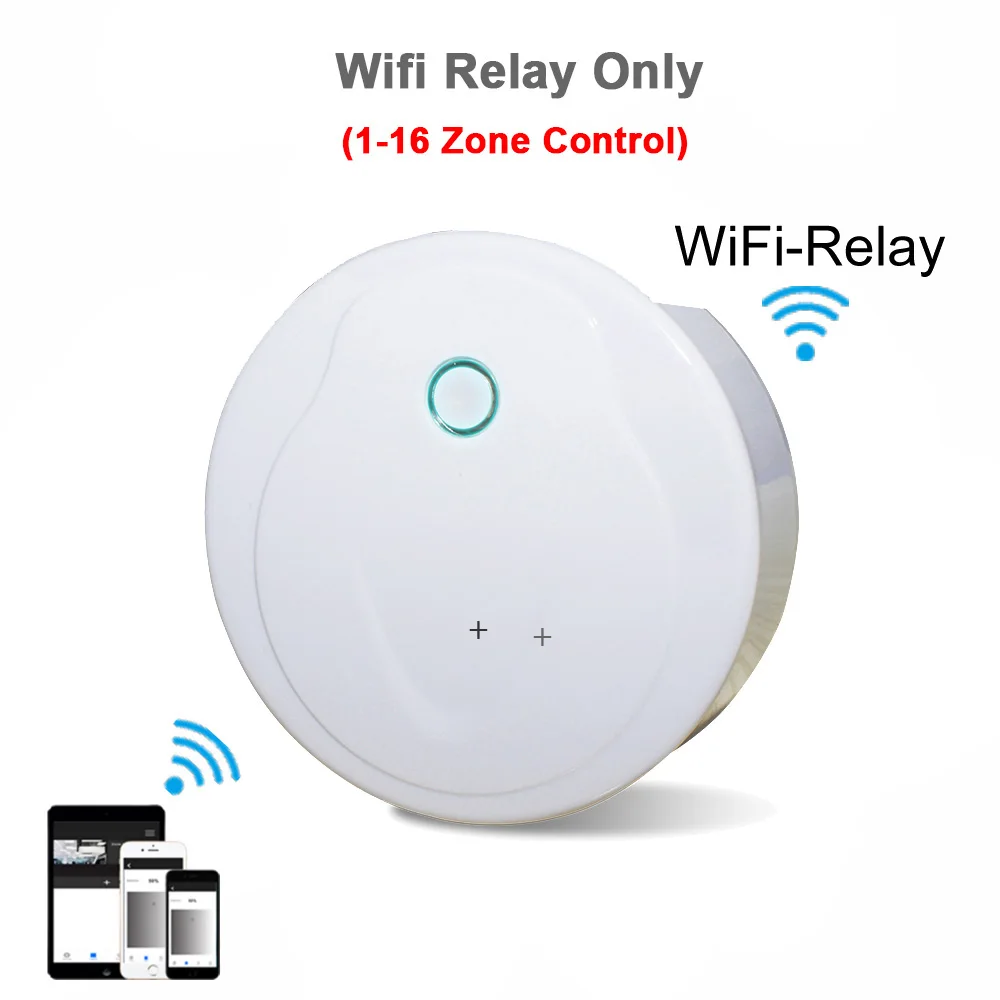 Wifi Relay Only CCT светодиодный контроллер 12 В 24 В 2CH 10A RF 2,4G беспроводной пульт дистанционного управления 12 вольт WW CW умный Wi-Fi затемнитель контроллер для двойной белый Одиночный цвет CT светодиодные полосы света - Color: Wifi Relay Only