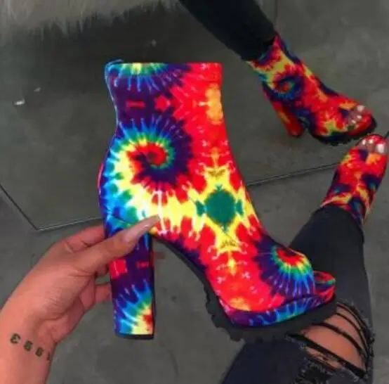 Осень/Зима 2020 Новинка женские водонепроницаемые сапоги на платформе с молнией и