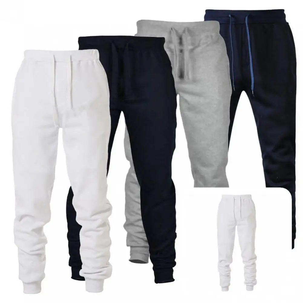 

Great Stitching Great Young Men Trousers Elastic Waist Spring Pants All Match for School