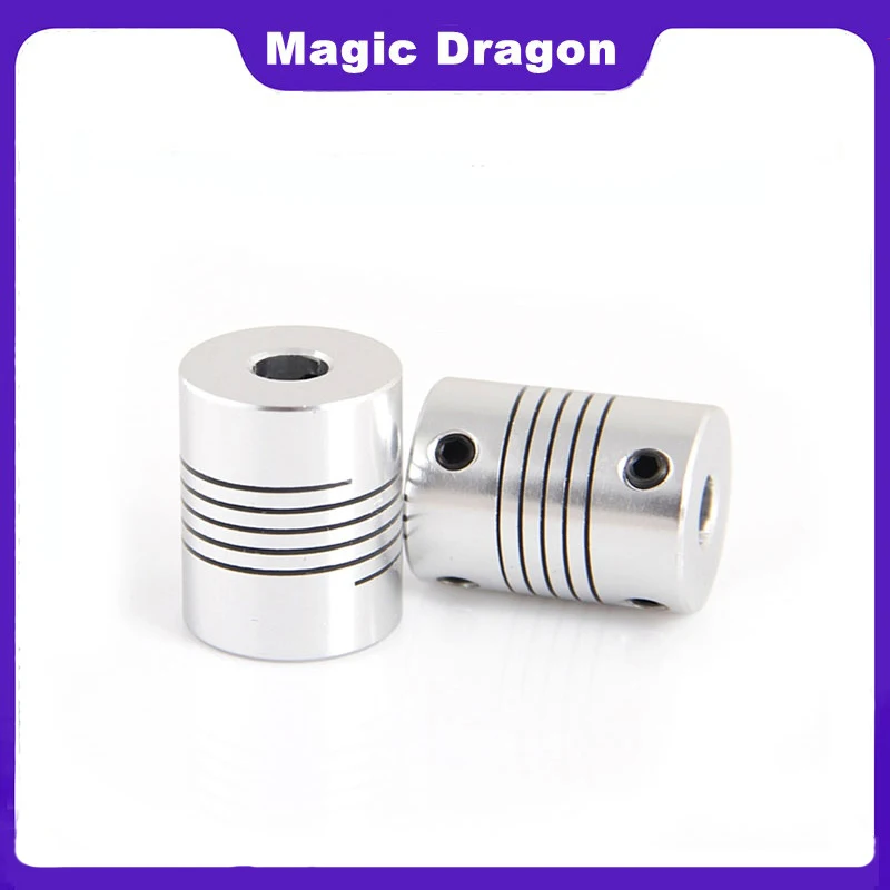 Высококачественные 2 шт. алюминиевые CNC шаговые двигатели гибкие соединения D25 L30