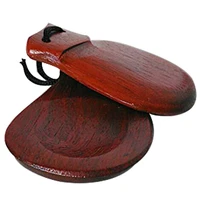 orff instruments durable wooden clapper castanet hand percussion instrument