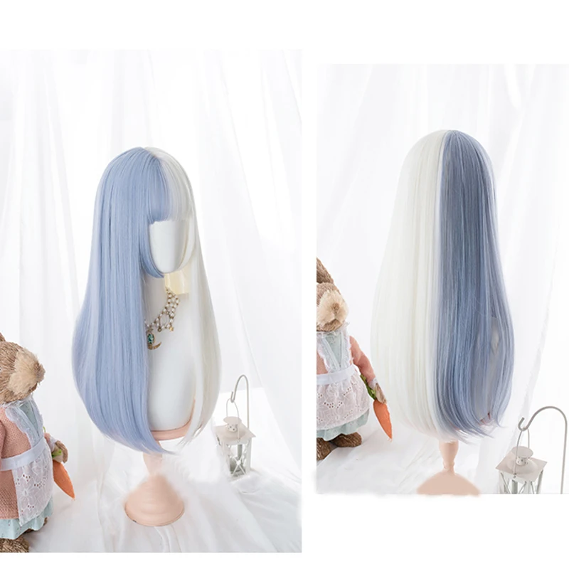 Парики для косплея ежедневной милой девушки Лолиты высокотемпературные