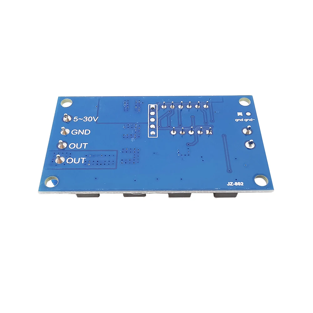 DC 12V 24V двойной МОП трубка светодиодный цифровой реле задержки времени цикл