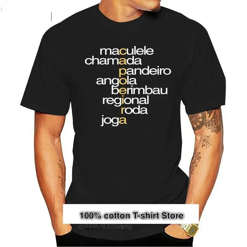 

Camiseta con estampado de Capoeira, ropa clásica
