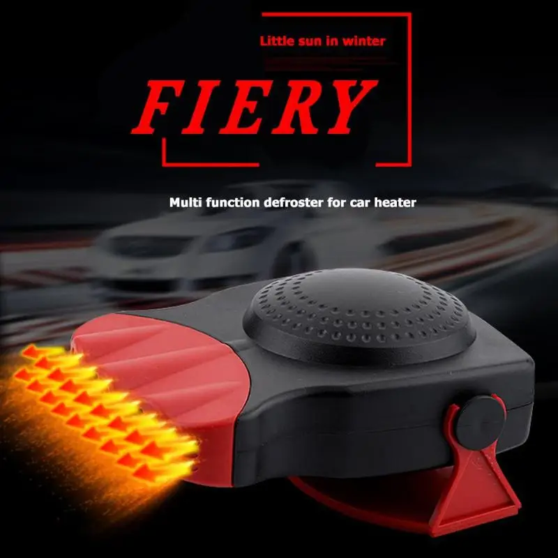 Новый Прочный нагреватель воздушный охладитель портативный вентилятор 12 В