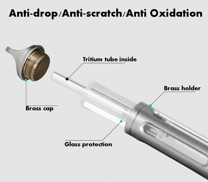 Самосветящаяся Подвесная лампа из тритиия для наружного использования экономия