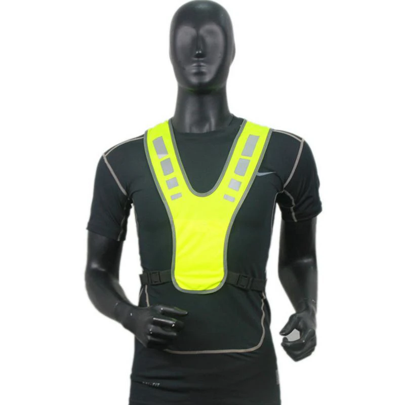 High Visibility Reflective Vest Men Women Outdoor Cycling Safety Protective Bike Bicycle Harness Night Running Jogging | Спорт и