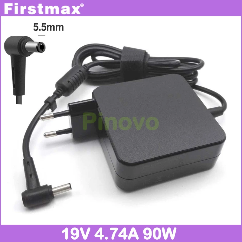 

Портативное зарядное устройство для ноутбуков asus, 19 в, 4,74 А, 90 Вт, зарядное устройство для ноутбуков x550, k52, a53s, k56cm, x55a, k53e, k52j, x52j, x53s, x55vd, источни...