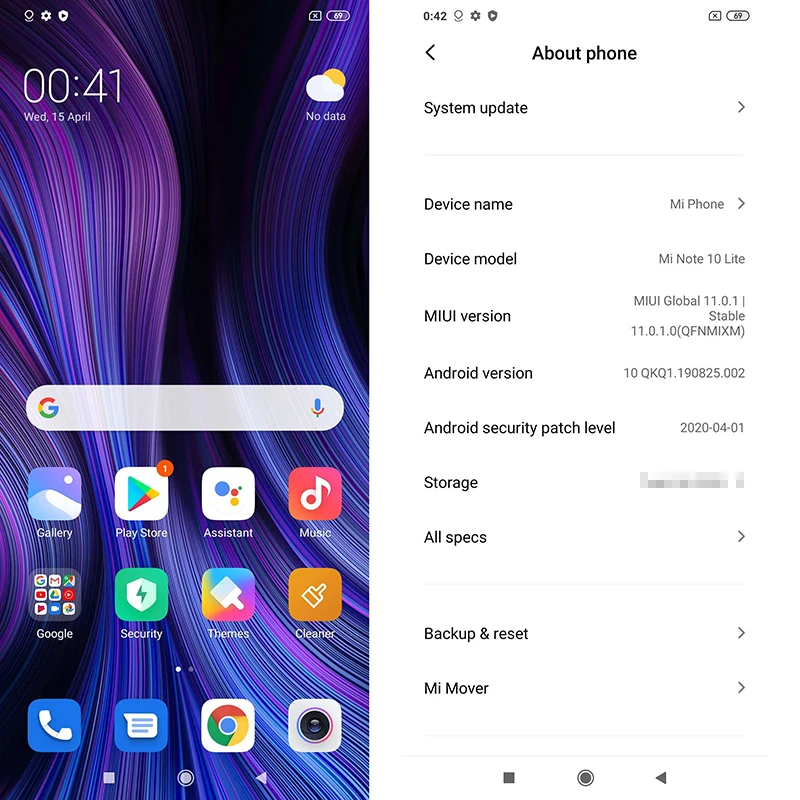 Глобальная версия Xiaomi Mi Note 10 Lite смартфон 8 Гб оперативной памяти 128 ГБ ROM львиный