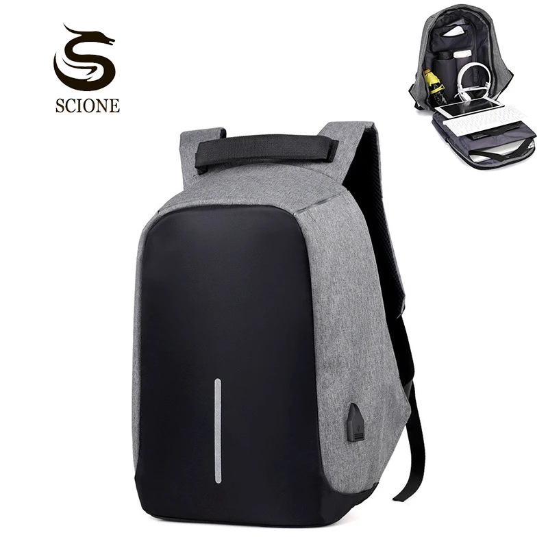 Рюкзак Scione мужской для путешествий многофункциональный с отделением