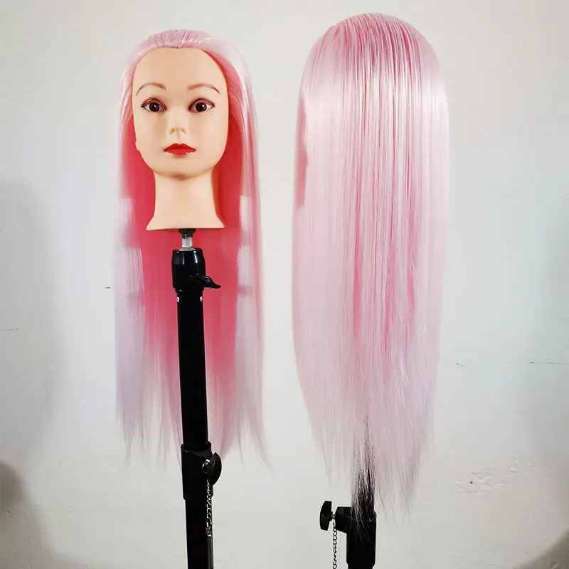 

Wig Head Model Editing Hair Curling Doll Head Apprentice Trimming Model Head Makeup Modeling Simulation Hair Doll Head