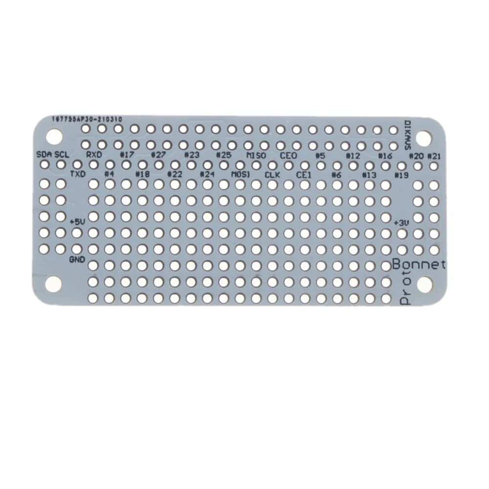 Прототип платы Perma Proto Cap Mini для Raspberry Pi Zero (комплект из 5 шт.) | Электронные