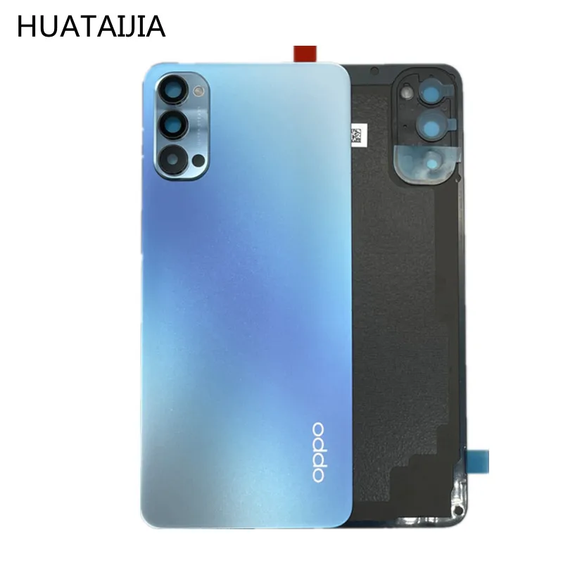 Cubierta trasera de bater&iacute;a para Oppo, carcasa trasera para Oppo Reno4 5G, 5G, PDPM00, PDPT00, CPH2091, nueva-1