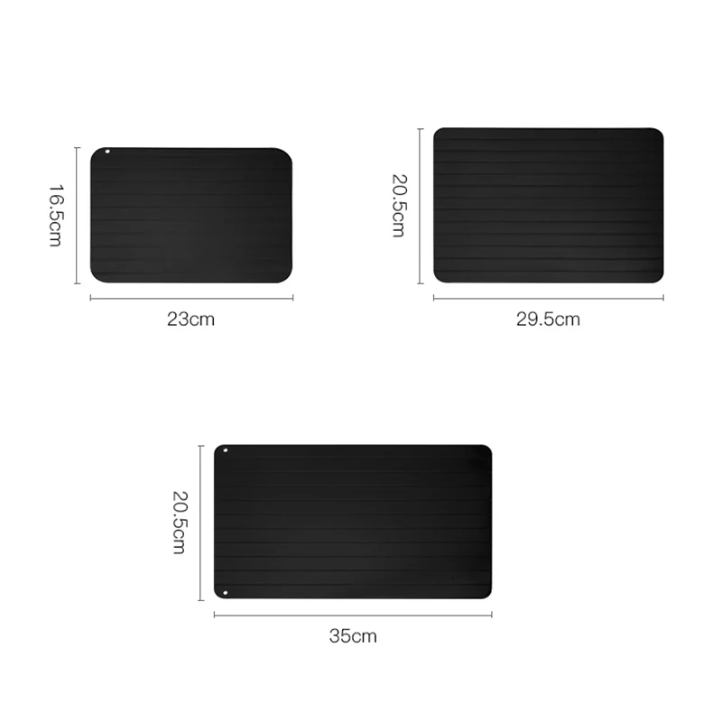 Быстрое размораживание лоток размораживайте с антипригарным покрытием Кухня