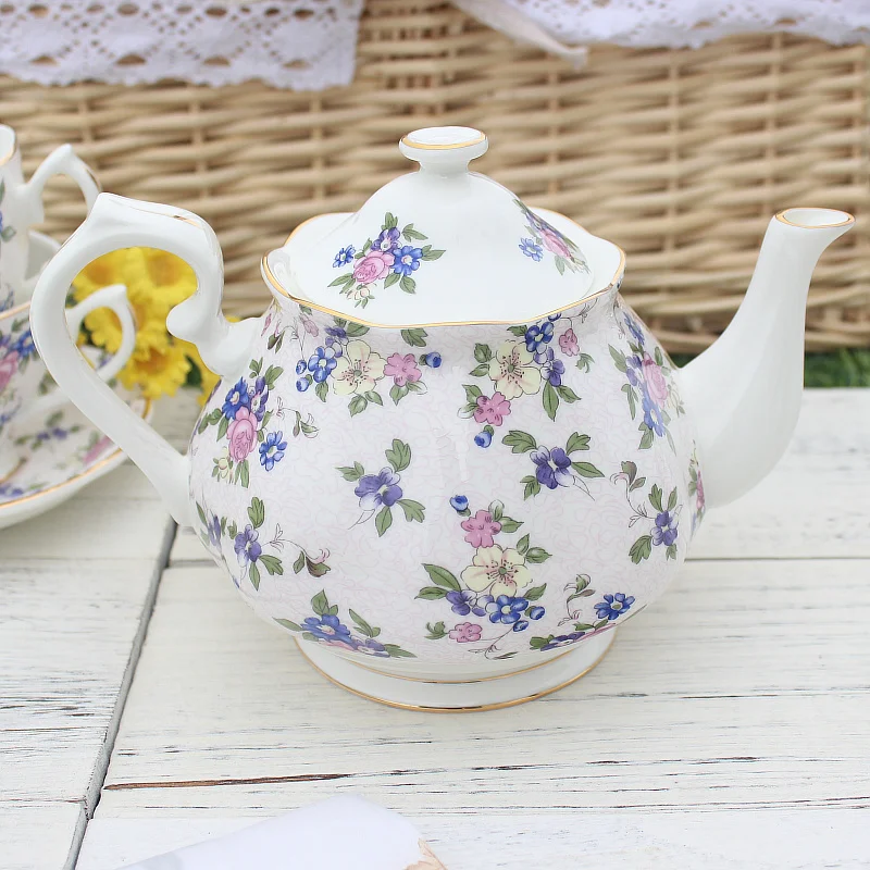 Европейский набор для черного чая из костяного фарфора чайный кофейная чашка